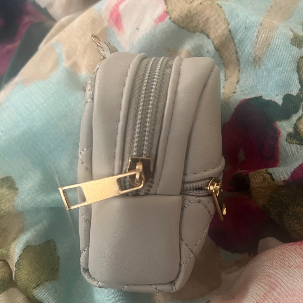 Mini Quilted Backpack Keychain - Picture 4 of 4